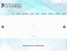 Tablet Screenshot of iclaflorida.com